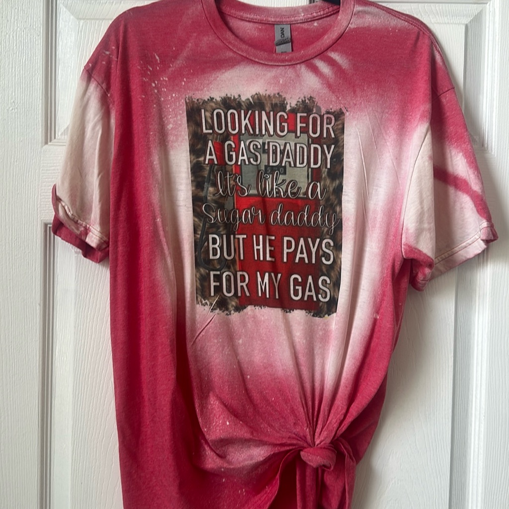 Sugar Daddy  Gas Daddy Funny Tee New